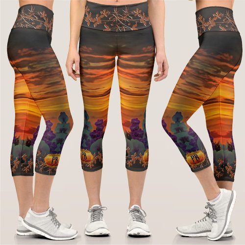 Sunset Plaza Marina 2584 Capri Leggings