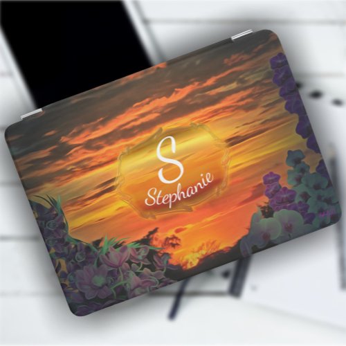 Sunset Plaza Marina 2584 iPad Air Cover