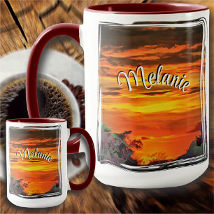 Sunset Plaza Marina 2584 Mug
