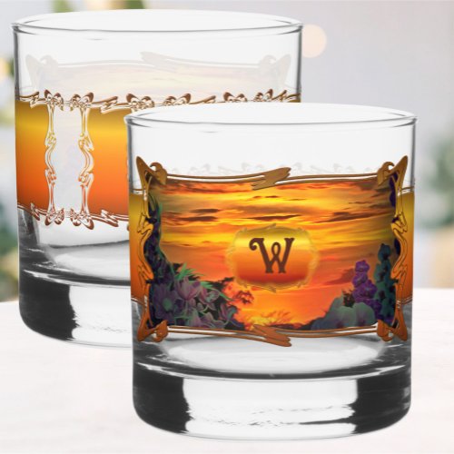 Sunset Plaza Marina 2584 Whiskey Glass