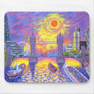 Sunset:Pool Of London 2013 Mouse Pad