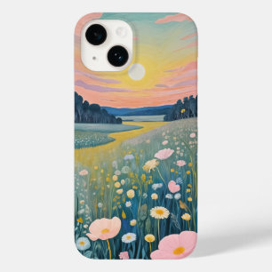 Sunset Poppies Case-Mate iPhone 14 Case