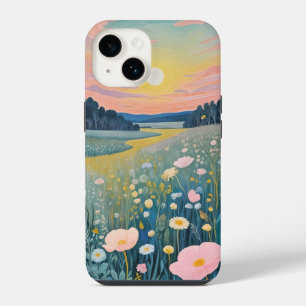 Sunset Poppies iPhone 14 Case