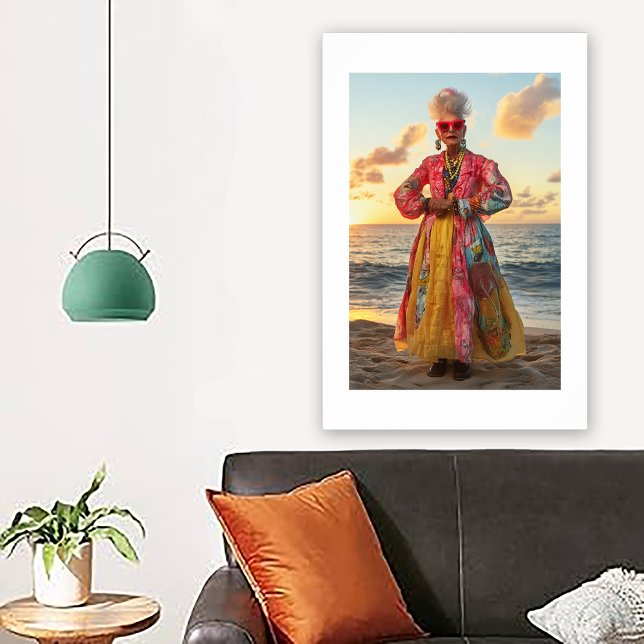 Sunset Portrait Poster (Creator Uploaded)