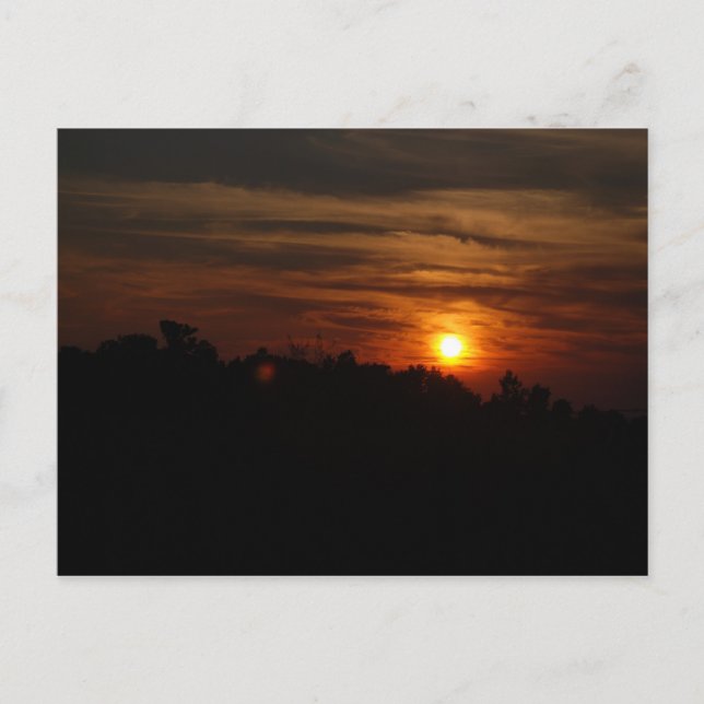 Sunset Postcard (Front)