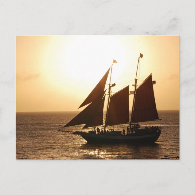 Sunset Postcard (Front)