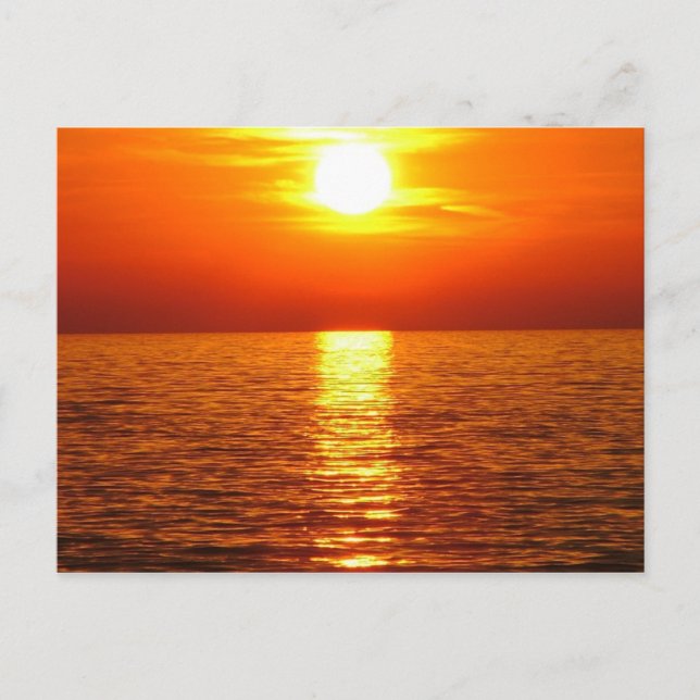 Sunset Postcard (Front)