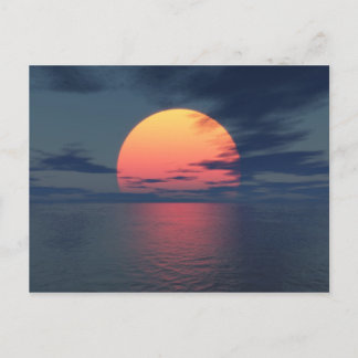 Sunset Postcard