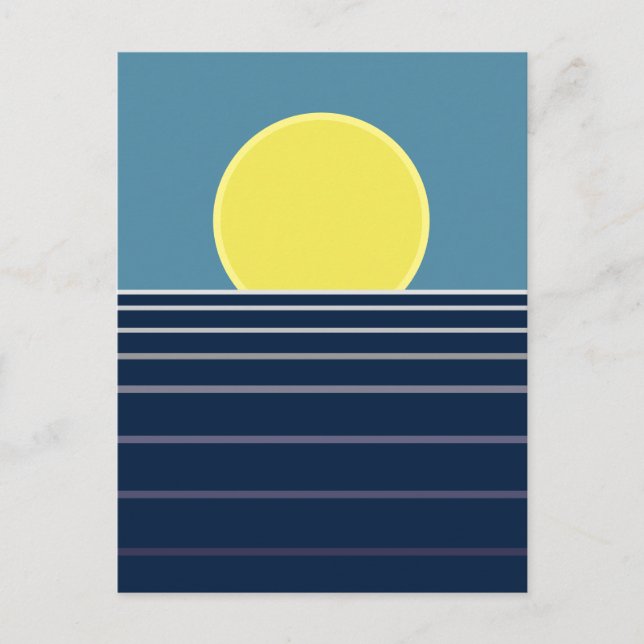 Sunset Postcard (Front)