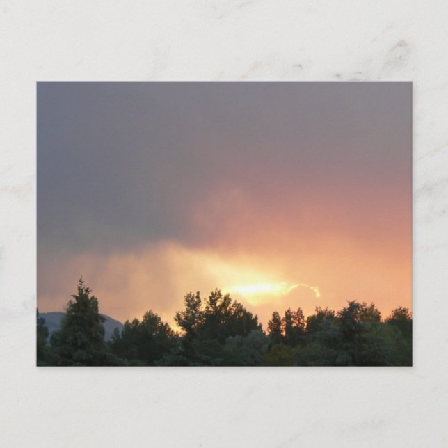 Sunset Postcard (Front)