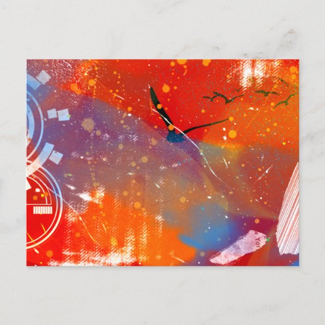 sunset postcard (Front)