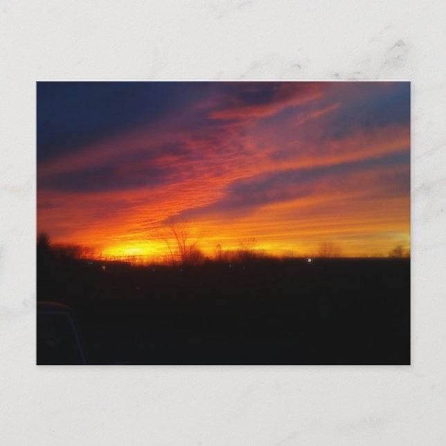 Sunset Postcard (Front)
