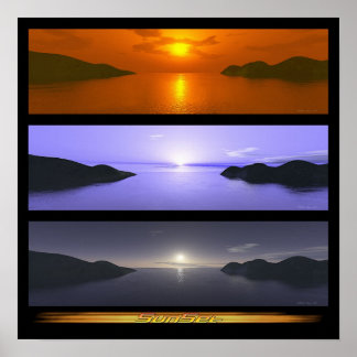 Sunset Poster