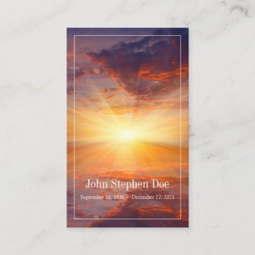 Sunset Prayer Card _ Im Free