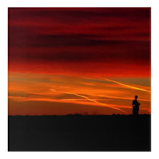 Sunset print acrylic print