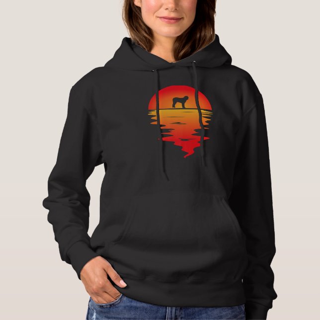 Sunset Rafeiro do Alentejo Dog Hoodie (Front)