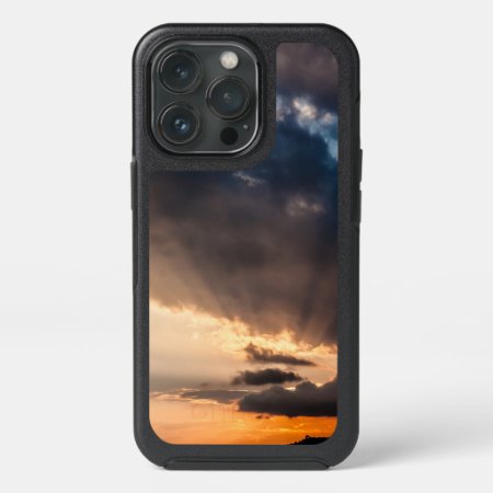 Sunset Rays Of Hope Clouds Sky  Iphone 13 Pro Case