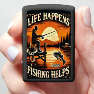 Sunset Reflections on the Water Zippo Lighter