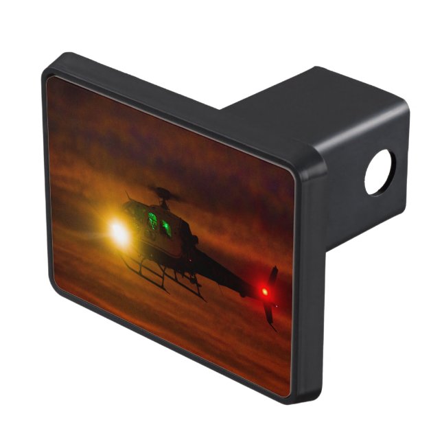 Sunset Rescue Hitch Cover (Top Right)