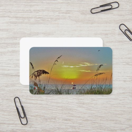 Sunset Retirement 11 Business Cards 11