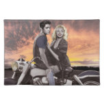 Sunset Ride 2 Placemat at Zazzle