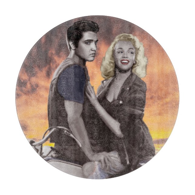 Sunset Ride Cutting Board (Front)