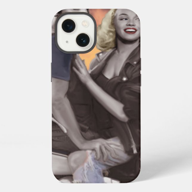 Sunset Ride Iphone Case (Back)