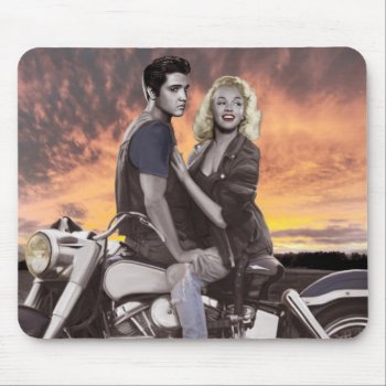 Sunset Ride Mouse Pad by boulevardofdreams at Zazzle