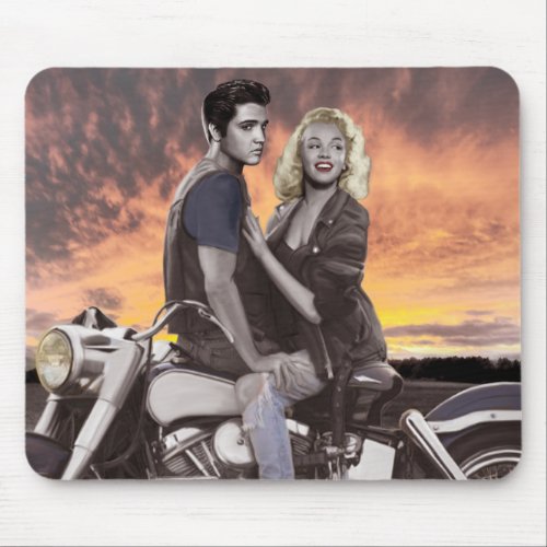 Sunset Ride Mouse Pad
