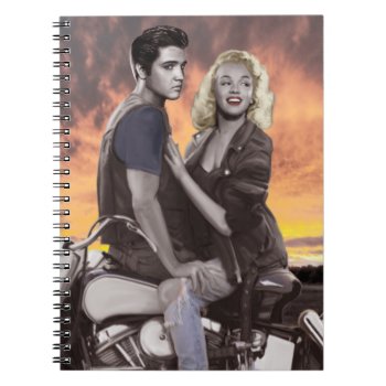 Sunset Ride Notebook by boulevardofdreams at Zazzle