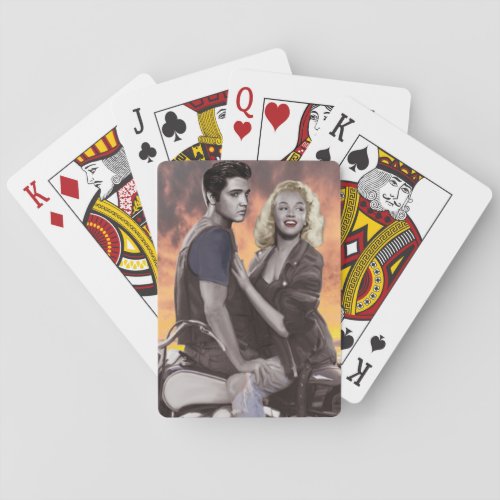 Sunset Ride Poker Cards