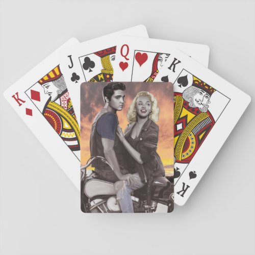 Sunset Ride Poker Cards