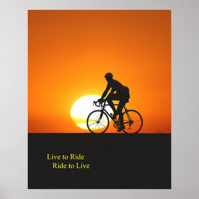 Sunset ride poster (Front)