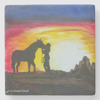 Sunset ride stone coaster