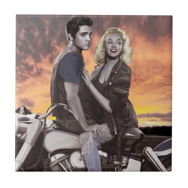 Sunset Ride Tile (Front)