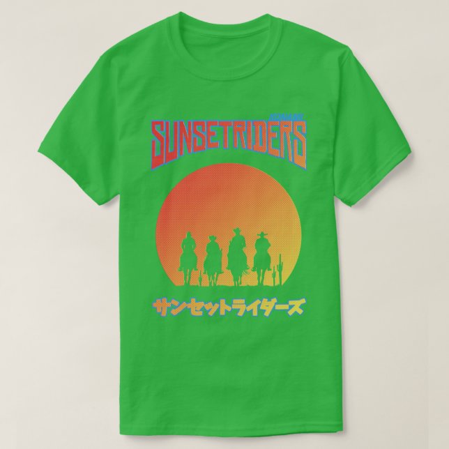 Sunset Riders T-Shirt (Design Front)