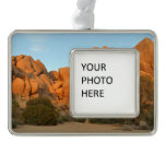 Sunset Rocks at Joshua Tree Christmas Ornament