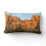 Sunset Rocks at Joshua Tree Lumbar Pillow