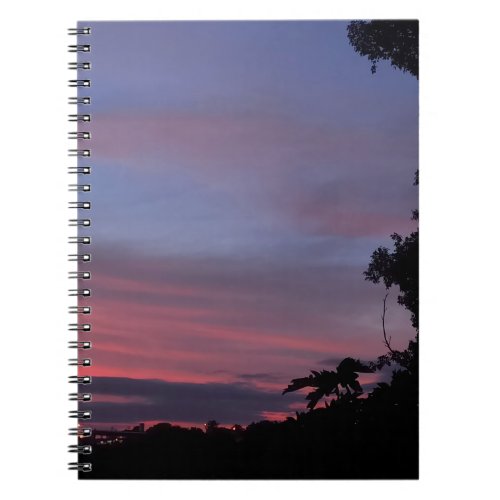 Sunset Rosy Notebook