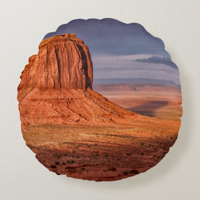 Sunset Round Pillow (Front)