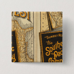 Sunset Route Pinback Button