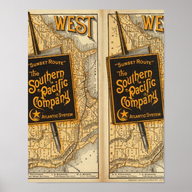 Sunset Route Poster (Front)