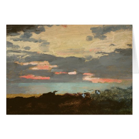 Sunset, Saco Bay Cards (Front Horizontal)