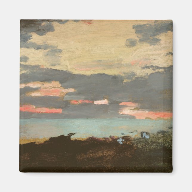 Sunset, Saco Bay Magnet (Front)