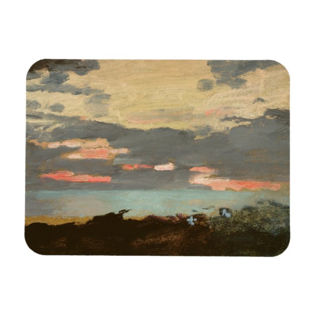 Sunset, Saco Bay Magnet (Horizontal)