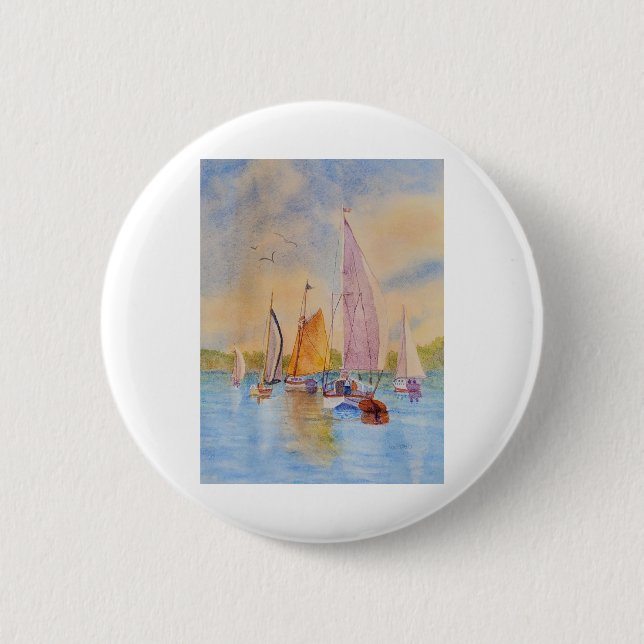 sunset sail button (Front)