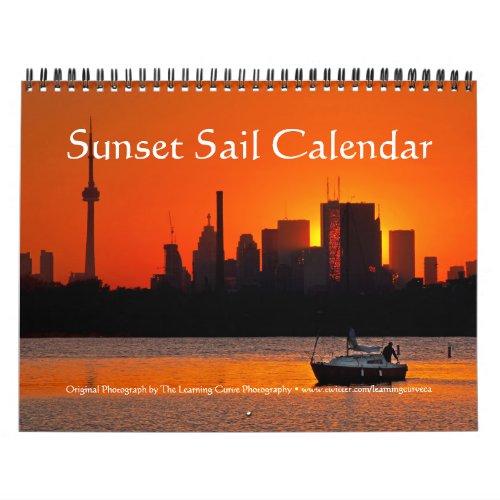 Sunset Sail Calendar