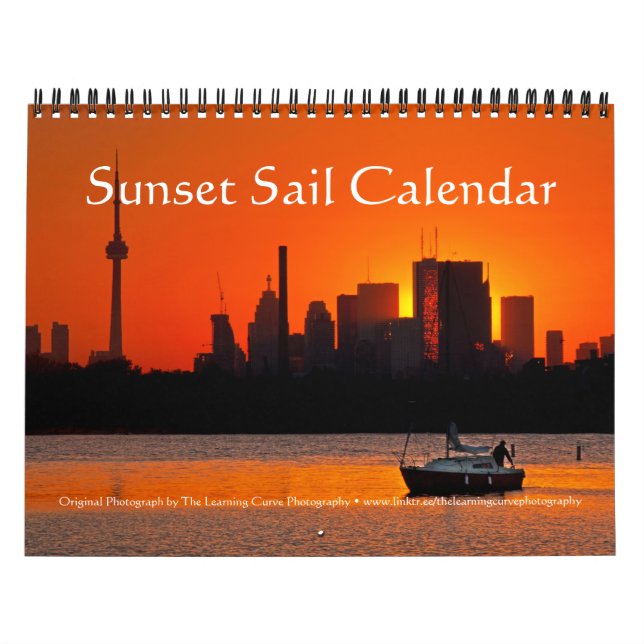 Sunset Sail Calendar (Cover)