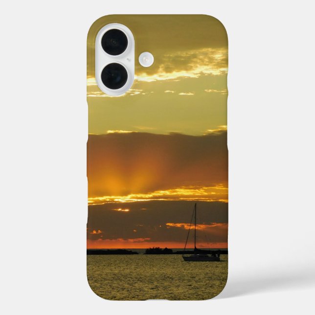 Sunset Sail iPhone Case (Back)