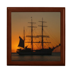 Sunset Sail Jewelry Box